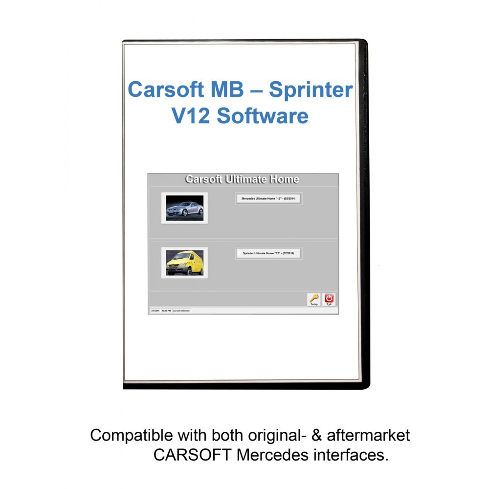 CARSOFT Mercedes V12 Software Carsoft MB V12